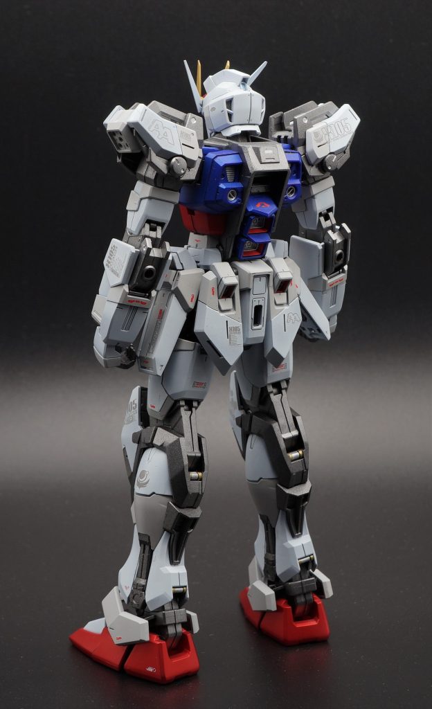 全塗装ストライクガンダム（メタルビルド風）–3枚目/制作者：あるむ