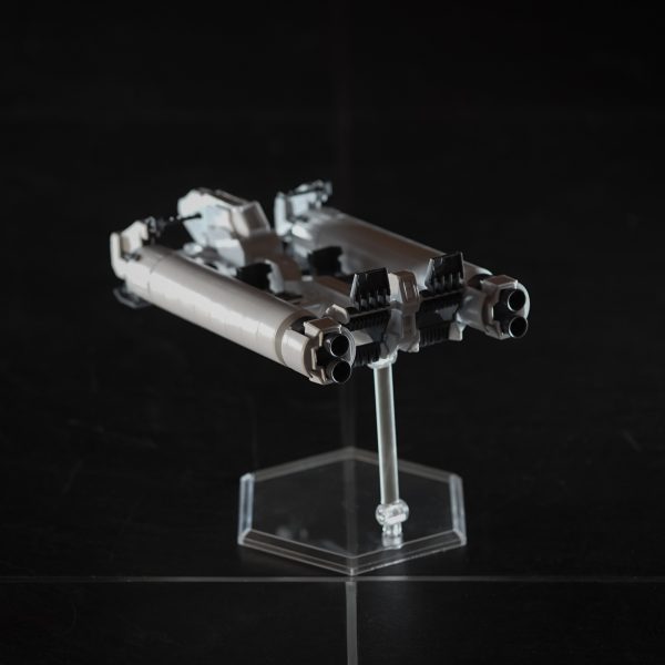 バラしてTR-1ヘイズルの背中にプロペラントタンクとして取り付ける予定。94式だからU.C.0094に出来たんだろうけど気にしない。ベースジャバー型となる前段階としてプロペラントタンクは数年前からあった。さらにその前に数台試作したタンクをTTTがテスト運用した。とか。 （3枚目）