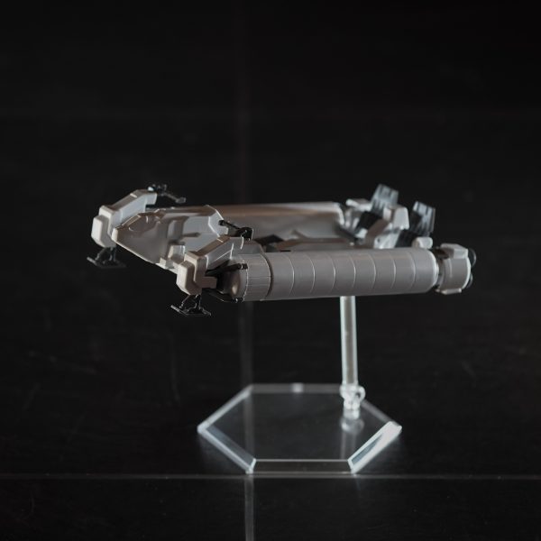バラしてTR-1ヘイズルの背中にプロペラントタンクとして取り付ける予定。94式だからU.C.0094に出来たんだろうけど気にしない。ベースジャバー型となる前段階としてプロペラントタンクは数年前からあった。さらにその前に数台試作したタンクをTTTがテスト運用した。とか。 （2枚目）