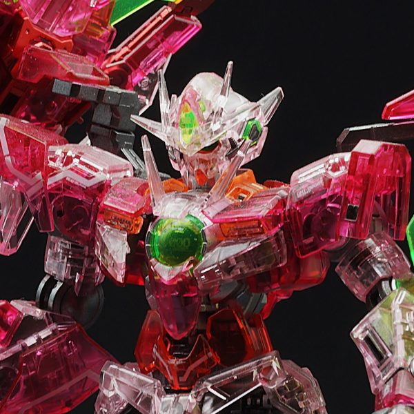 RPダブルオークアンタフルセイバー（トランザムクリア）内部塗装