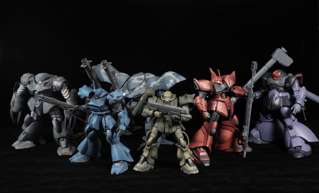 0080ポケットの中の戦争 ジオン軍大集合–2枚目/制作者：cat00128