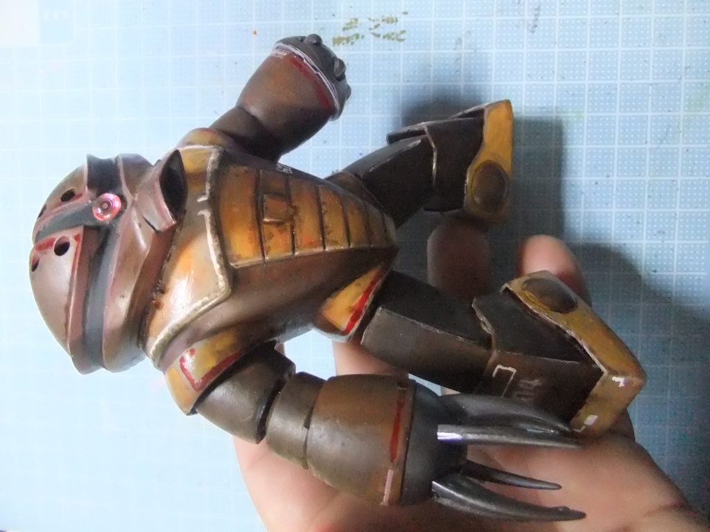 調色しながら塗り重ねて完成とナリマス😁