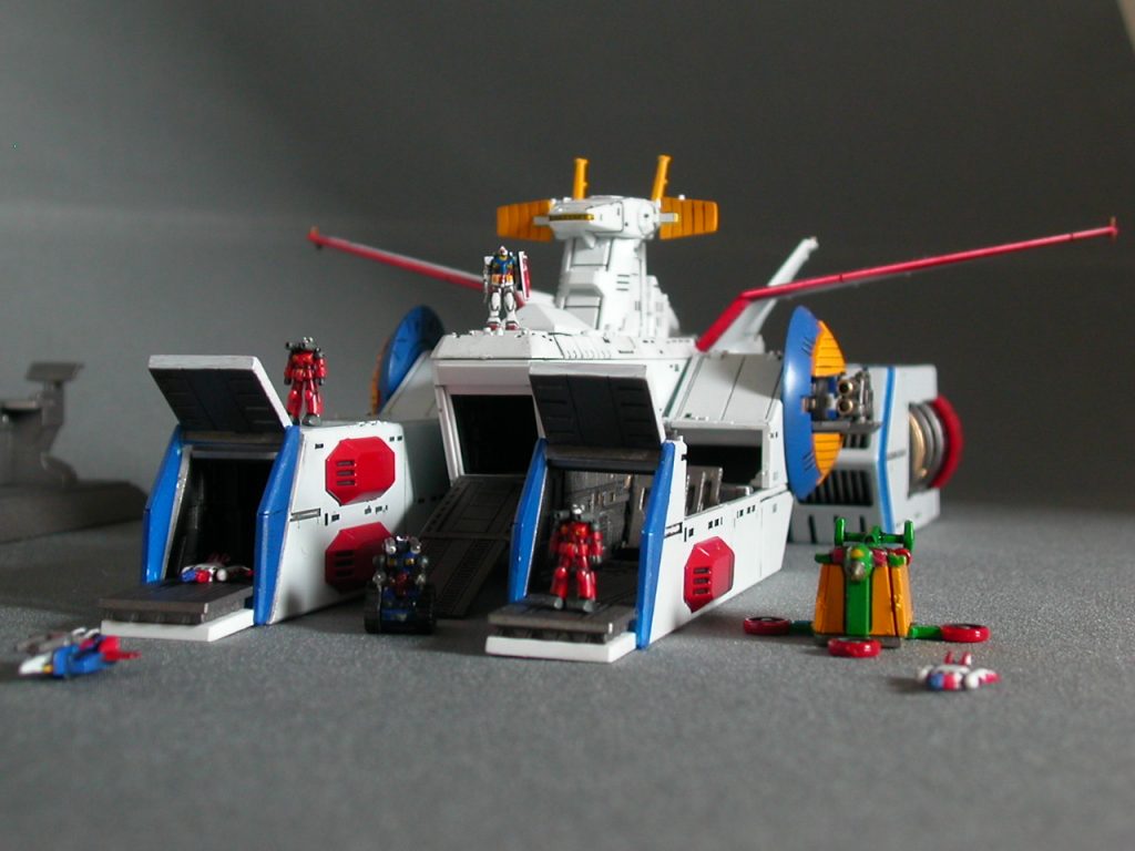 EXモデル　１/1700  ホワイトベース–9枚目/制作者：z@kuz@ku