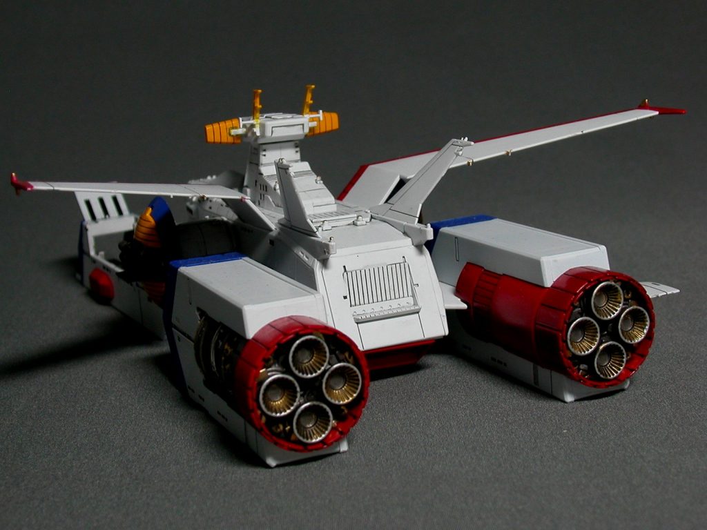 EXモデル　１/1700  ホワイトベース–5枚目/制作者：z@kuz@ku