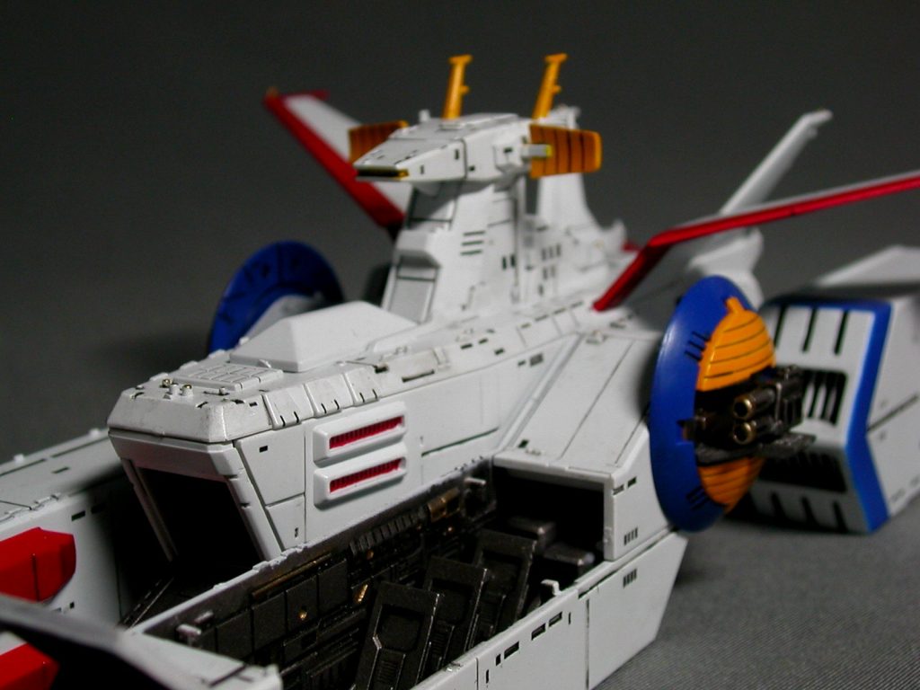 以上EXモデルのホワイトベースでした。ご視聴ありがとうございました。