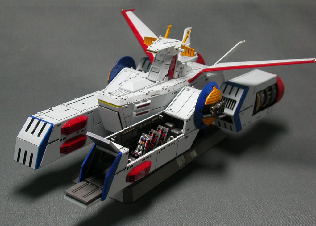 EXモデル　１/1700  ホワイトベース–3枚目/制作者：z@kuz@ku