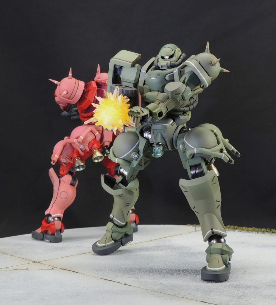 1/144ＭＳ-06ザク(ジークアクス版)–4枚目/制作者：あやぽん