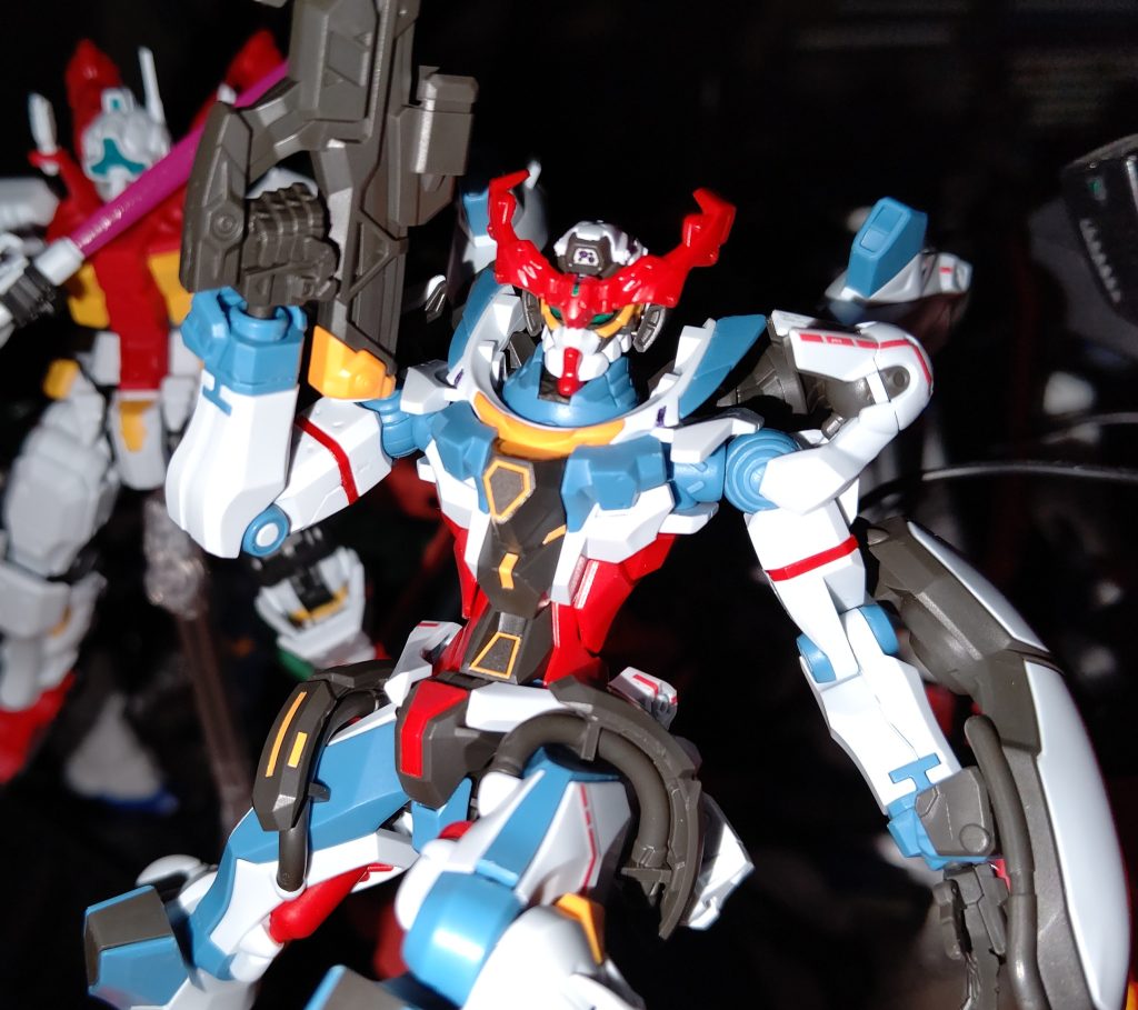 素組、塗装ナシ、スミ入れナシ、合わせ目消しナシ、付属シール・ステッカー使用