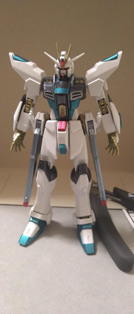 HGストライクフリーダムガンダム 初音ミクカラーVer.–2枚目/制作者：ゆうき