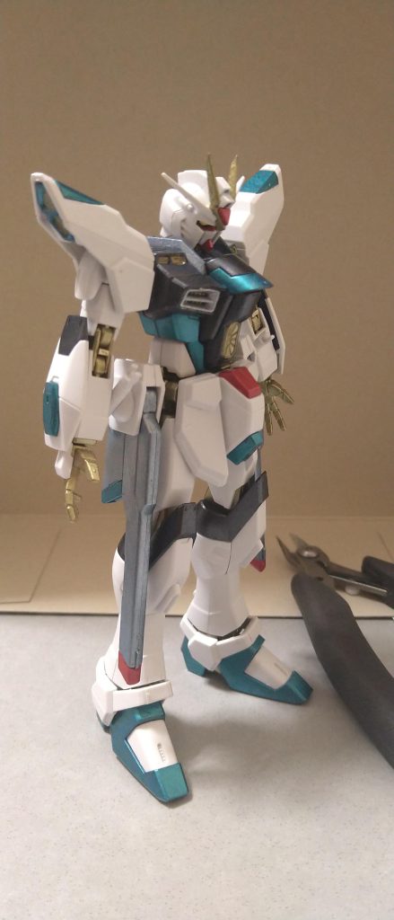 HGストライクフリーダムガンダム 初音ミクカラーVer.–3枚目/制作者：ゆうき