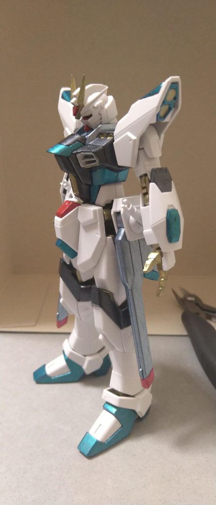 HGストライクフリーダムガンダム 初音ミクカラーVer.–4枚目/制作者：ゆうき