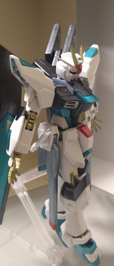 HGストライクフリーダムガンダム 初音ミクカラーVer.–4枚目/制作者：ゆうき