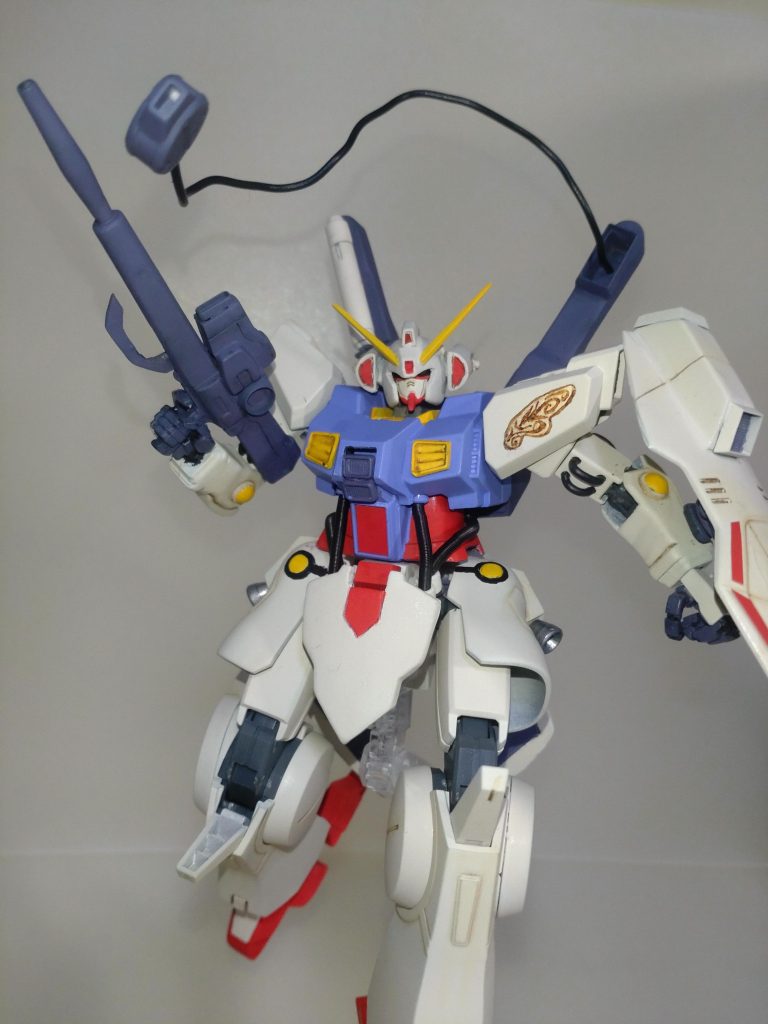 以上ガンダムMarkⅣでした。この機体を作ろうと決めてから6年ぐらい掛かってしまいましたが、形になってくれて良かったです。最後まで見て頂いてありがとうございました。