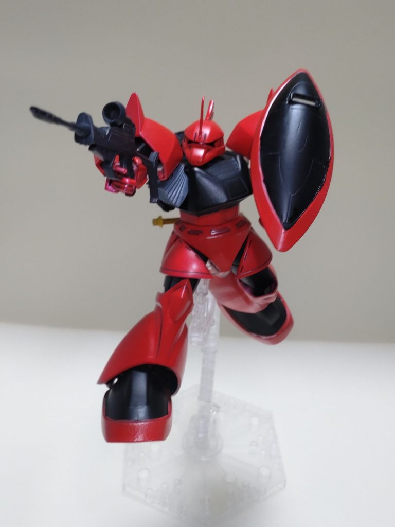 アクションベースに乗せて。動きに制限はありますが、このぐらい動けるようになりました。