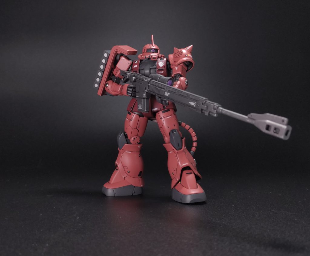 ライフル持たせるとかっこよくてステキ😊