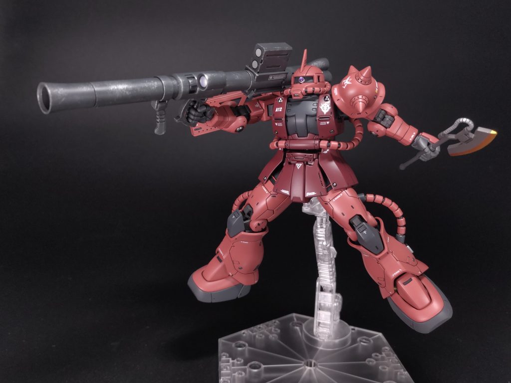 バズーカ姿もかっこいい💥