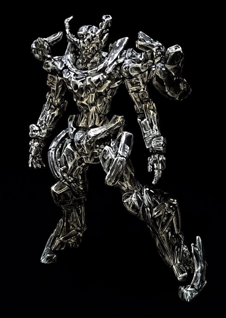 個人的には細かい部分を塗るのはそれほど苦では無く広い面積を塗る方が大変です。ジークアクスのキットは細かすぎる部分も多いのですが塗っていて辛く感じる部分は無かった…記憶。時間はそれなりにかかっていますが。