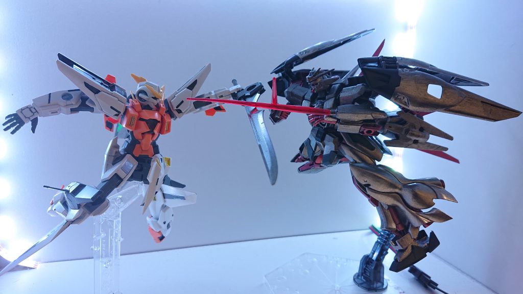 底辺「赤い彗星と聞いてくれば…全然ちげぇな!真銀じゃねぇかよ!」キュリオスを使いバルファルクと交戦する底辺。しかし彗星が求めるものはこれではなかった…