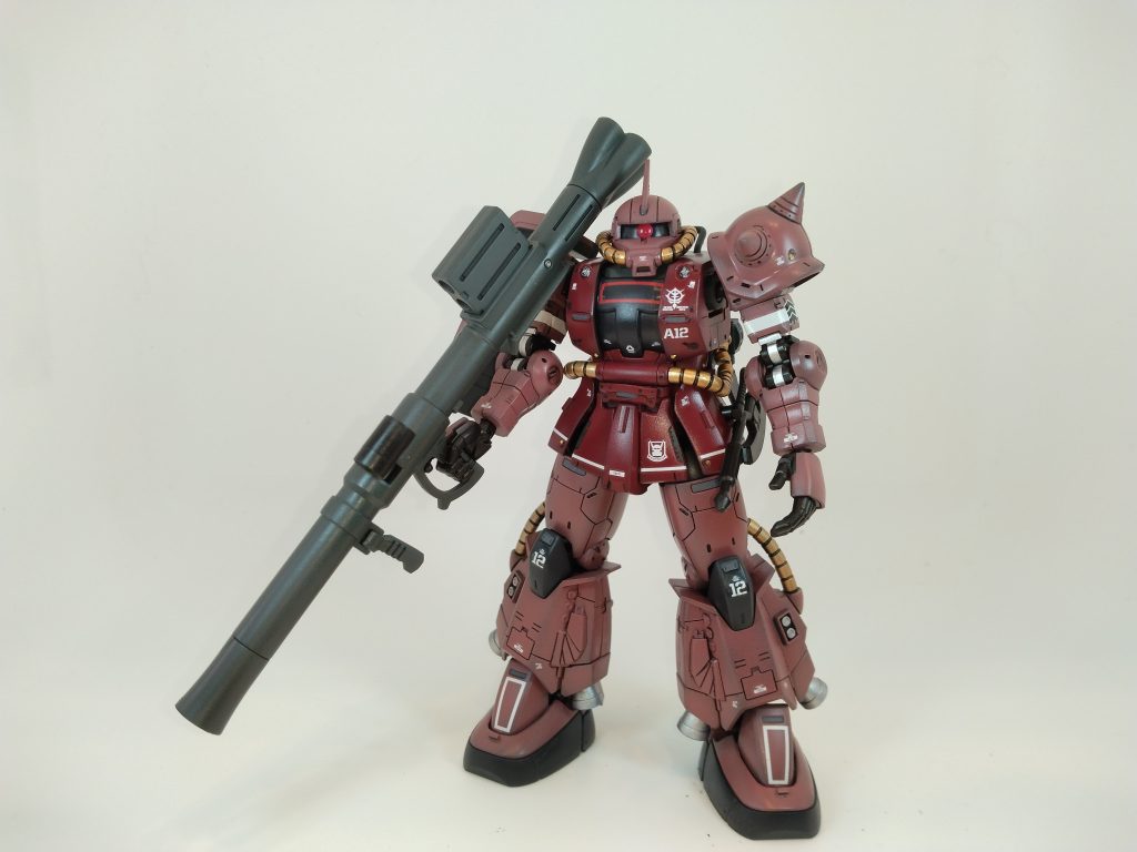 高機動型シャアザク　全塗装