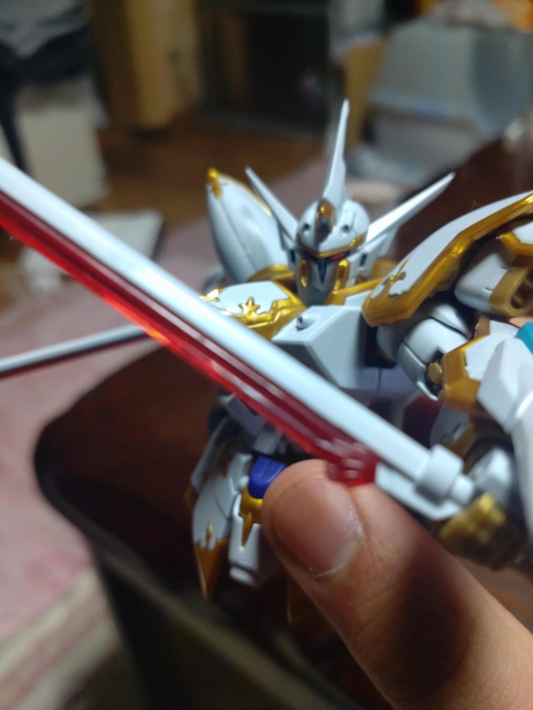 対艦刀二丁＆ビームライフル完成、速装備