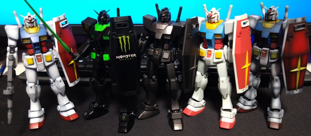 おまけ歴代制作の初代１９１番今回制作、モンスター、２２万円風、アニメカラー、Youtube用アニメカラーとYoutube用は未公開でしたね 