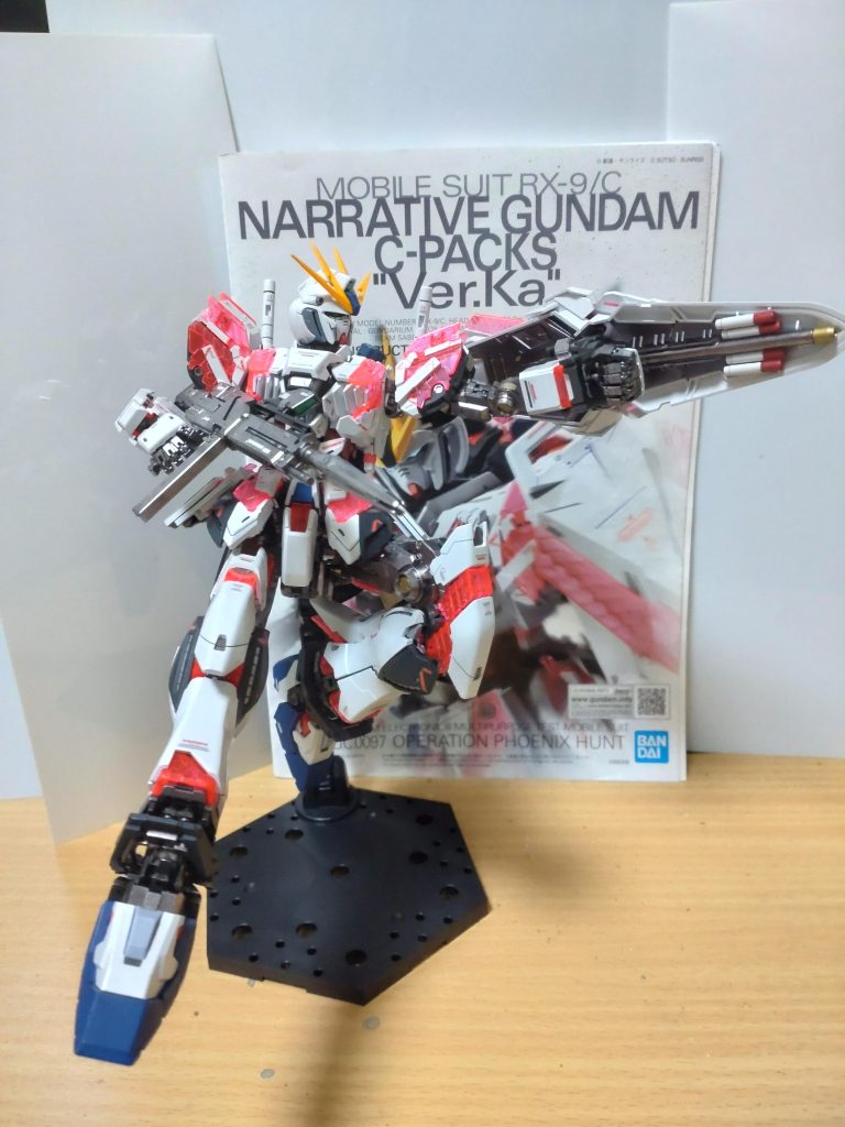 MG Ver.Kaナラティブガンダム–4枚目/制作者：黒猫トマト