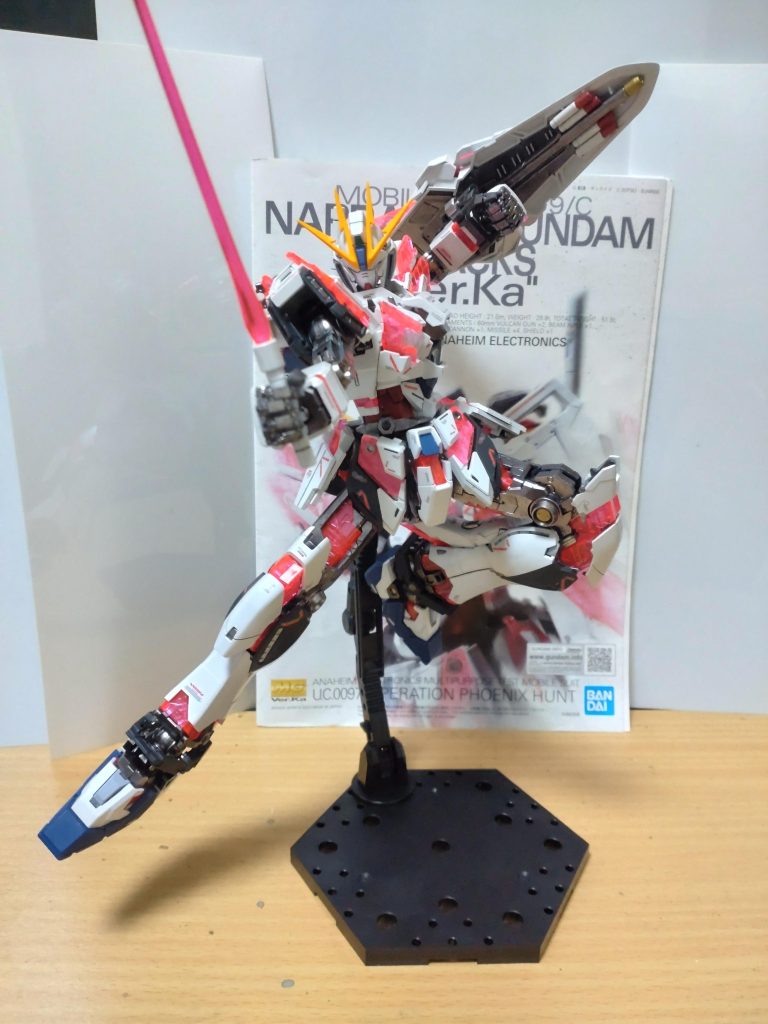MG Ver.Kaナラティブガンダム–3枚目/制作者：黒猫トマト