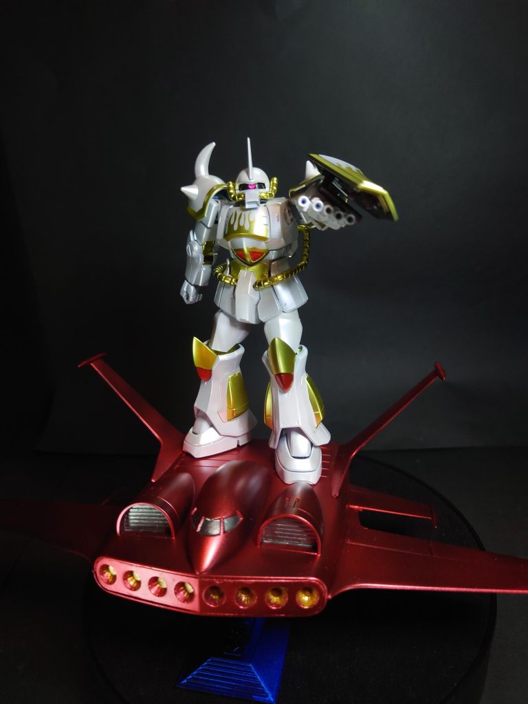 旧キットのドダイYS(全塗装)に乗せています。