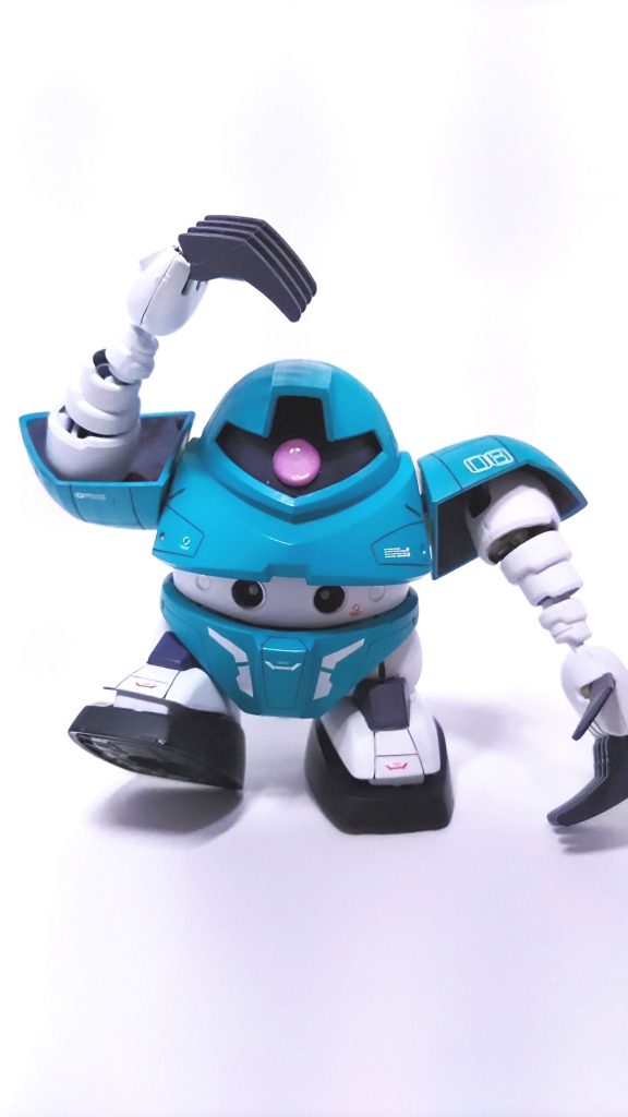 息抜きに、とはいえ結構真剣に時間をかけて作ったので200円でだいぶ楽しめました。試したい色を使えたこと、SDがめちゃくちゃ可愛いことに気付けたこと等、収穫の多い息抜きになりました。今度は他の水泳部作りたいな。