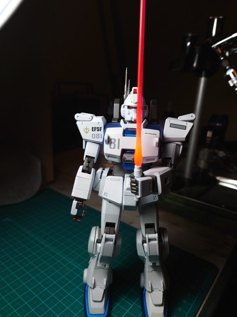 MG　ガンダムEz-8　全塗装・ウェザリング(汚し)