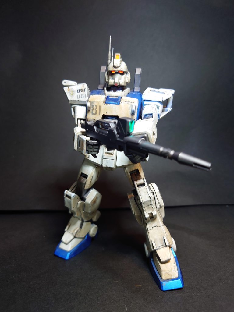 MG　ガンダムEz-8　全塗装・ウェザリング(汚し)–5枚目/制作者：フィン工房