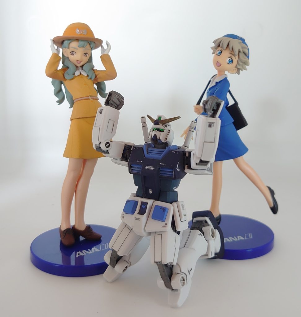 歴代ANAキャビンアテンダントとの共演でした