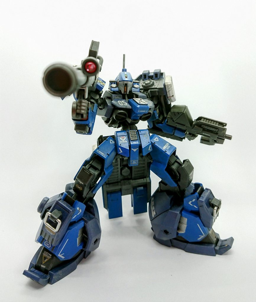 ・機体・武装等テストタイプ05〝ソウテン〟はゲイレールタイプの外装で偽装され、脚部ホバー及び背部ホバーユニットによる高速移動が可能な機体である。主武装は320ミリ口径ロケットランチャー、サブマシンガン、ロングバトルブレード等。又、パイロットからの要望で300mm滑腔砲を背面にマウントして使用している。