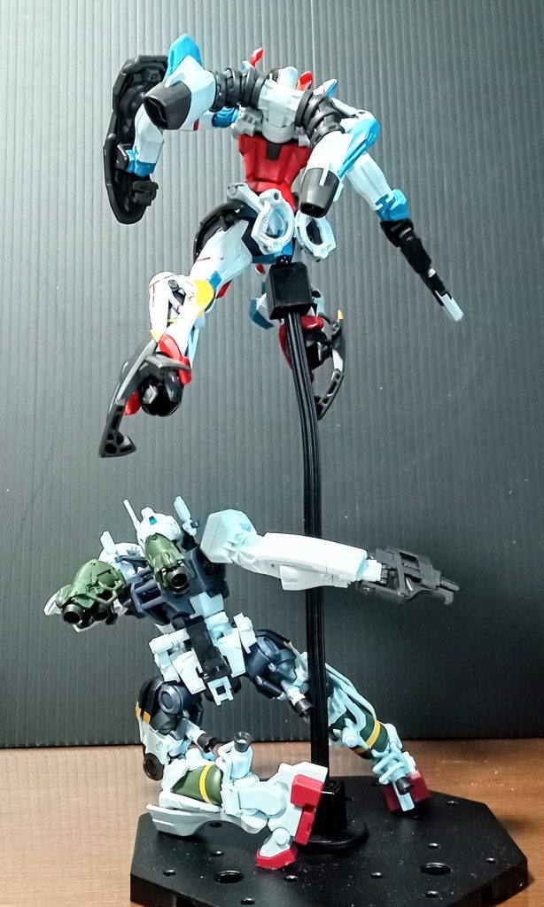 ジークアクスとゲルググ–3枚目/制作者：フィル|ω•)ﾁﾗｯ✨