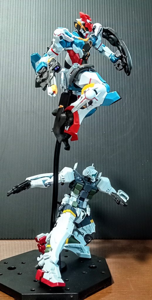 ジークアクスとゲルググ–2枚目/制作者：フィル|ω•)ﾁﾗｯ✨