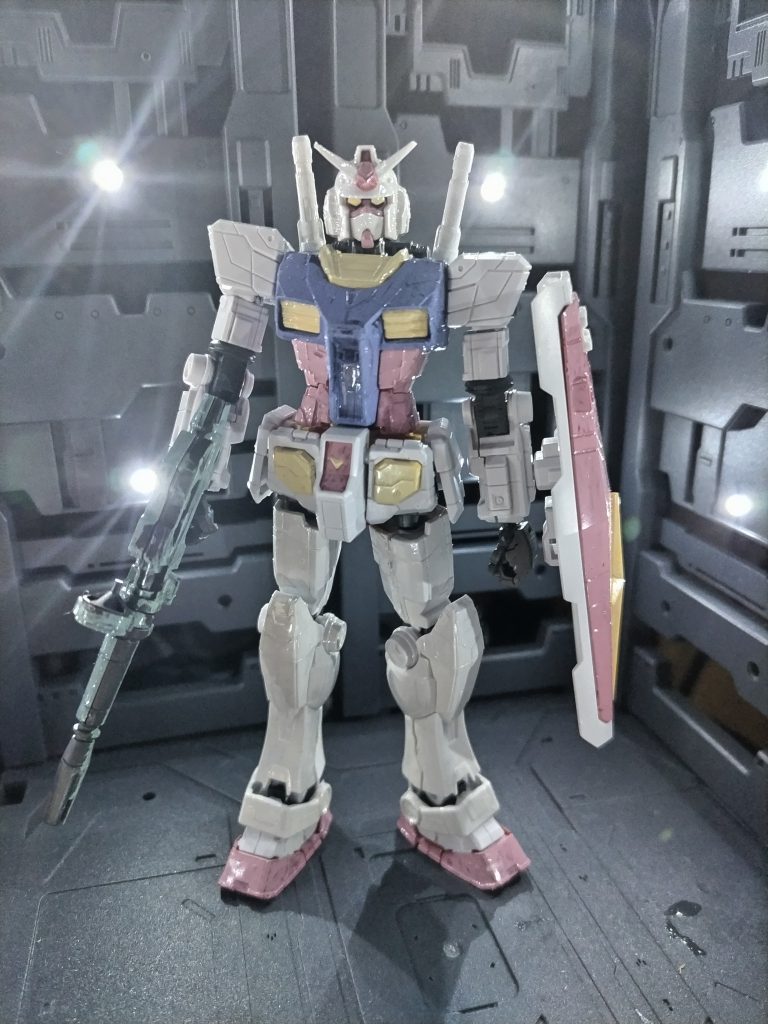 塗装を仕上げる前には、ビームサーベルが二本あったんだよなあ…