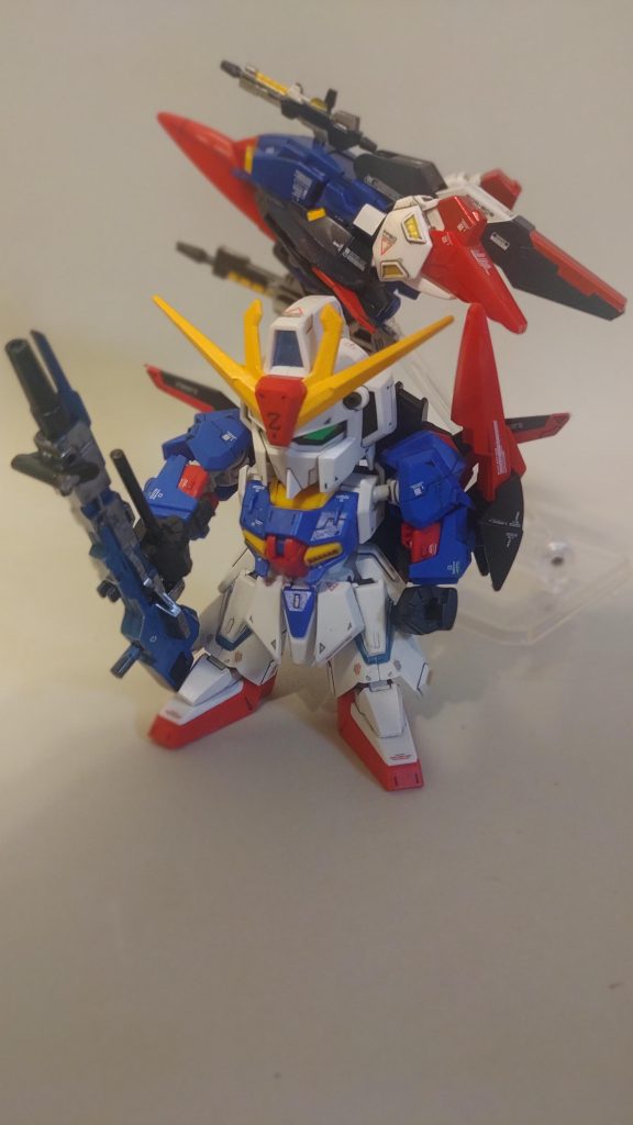 クロスシルエットはプロポーション抜群ねぇ(⊃´▿` )⊃今回はデカールがんばってペタペタっと...φ(・ω・）