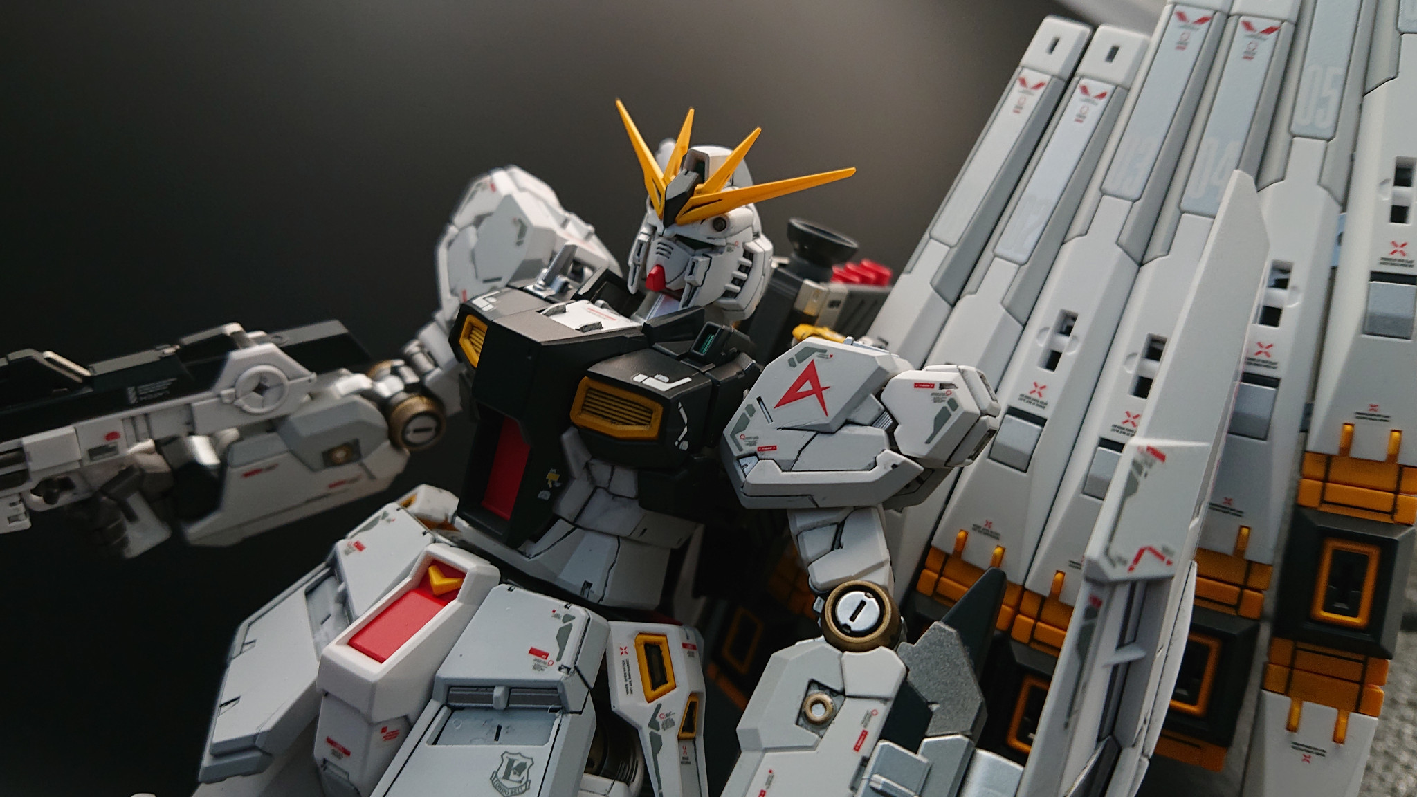 RG 1/144 νガンダム & RG 1/144 サザビー｜ヤガワさんさんの