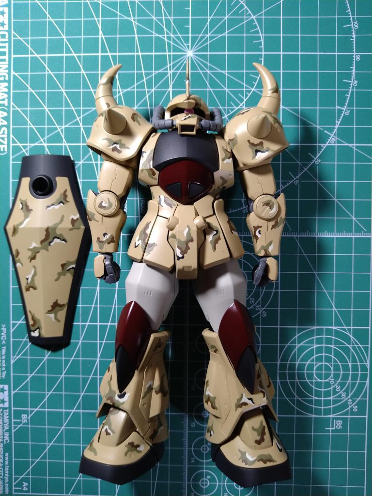 迷彩塗装 完了😆