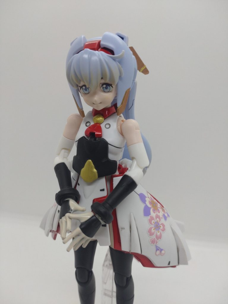 前髪だけグラデーション✨塗装以外は何も変更していないのですが、なんとなく和風な装いになったような気がします♥