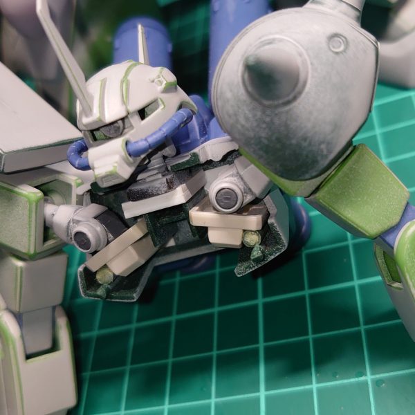 マシュマーカスタムを陸戦に改造中です。結構大手術になりました。 （4枚目）