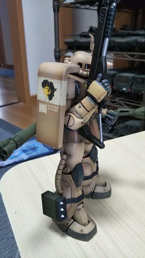 ケンプファのショットガン（ストック付きを装備💦）