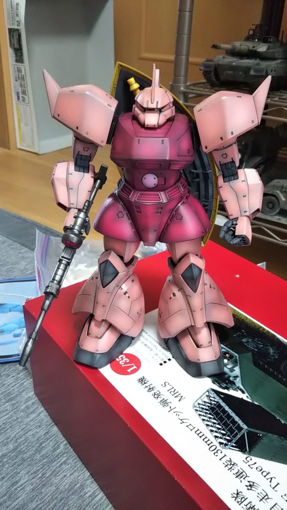 前 ちなみに私はほぼパチ組みベタ塗り仕上げです💦