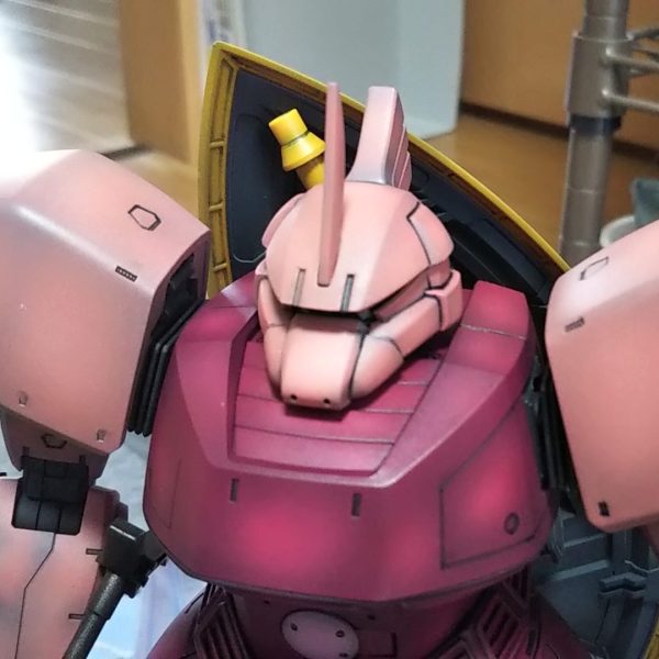 シャア専用ゲルググ2.0💦思ったほど赤くないと思います