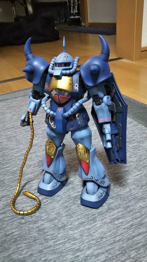 メイン💦ギャンがカラーを真似たという認識ですが（マ大佐のカラーはスミレいろ？おかわいい）