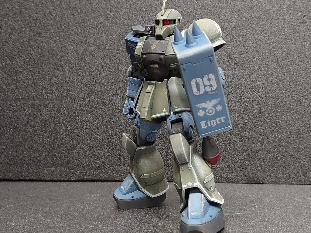 ドライブラシはシタデルでやりました。