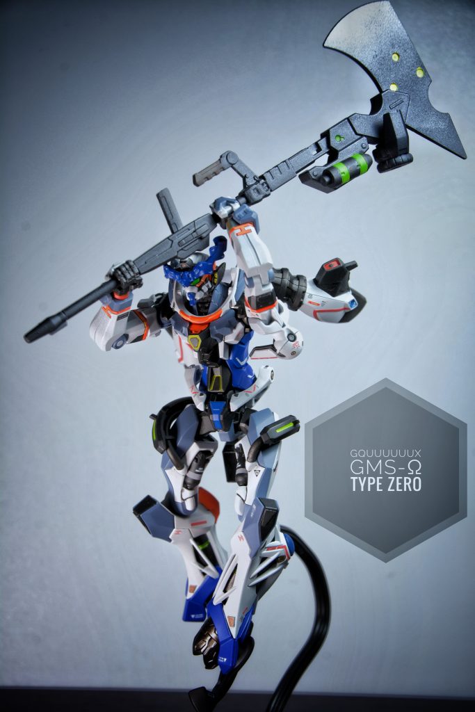 そして、名前にアクスと付くならば、大型アックスも！！とジャンクパーツから作って見ました😉