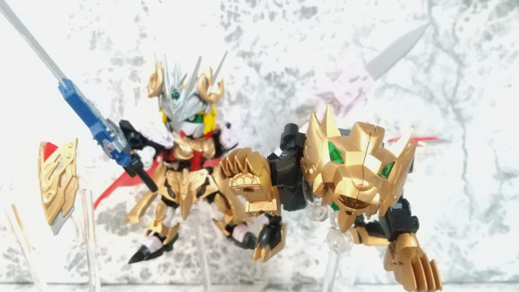 ナイトストライクルージュ・金獅子とコンビネーション攻撃