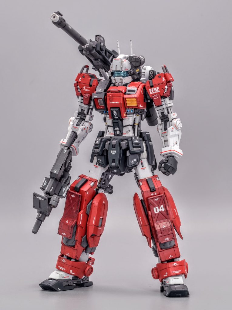 ビーム・スプレーガン装備状態です