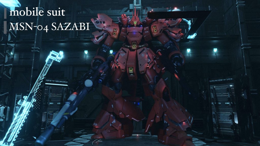 こちらが今回使用した格納庫⚙️1部のアーム等はホログラム表現で近未来感を出しました。気に入っています☝️